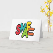 SNAFU KARTE (Gelbe Blume)