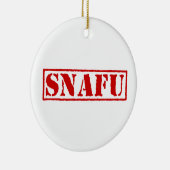 SNAFU KERAMIK ORNAMENT (Rechts)