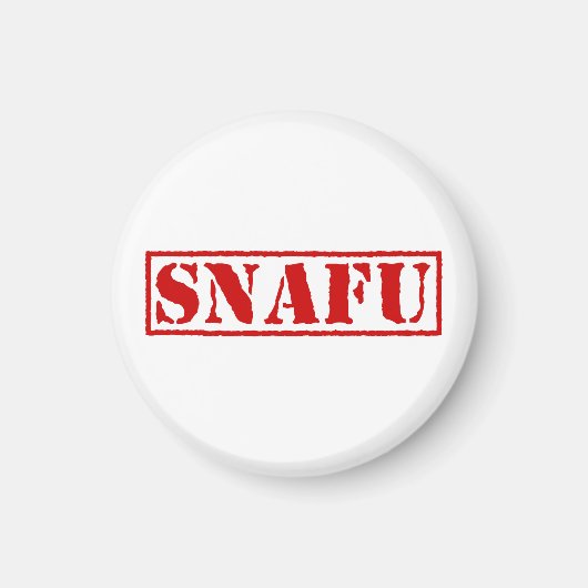 SNAFU MAGNET (Vorne)
