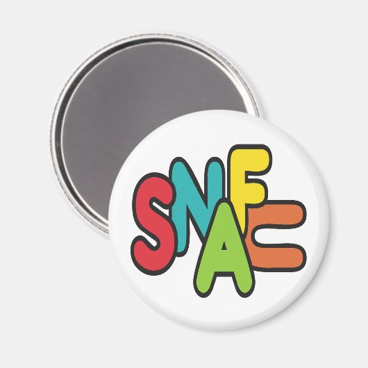 SNAFU MAGNET (Vorderseite/Rückseite)