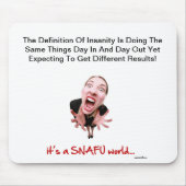 Snafu Mäusematte Mousepad (Vorne)