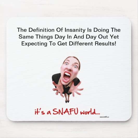 Snafu Mäusematte Mousepad (Vorne)