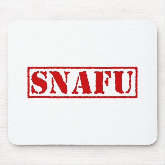 SNAFU MOUSEPAD (Vorne)
