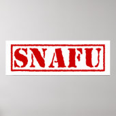 SNAFU POSTER (Vorne)