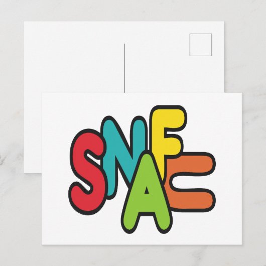 SNAFU POSTKARTE (Vorne/Hinten)
