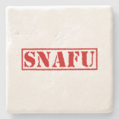 SNAFU STEINUNTERSETZER (Vorderseite)