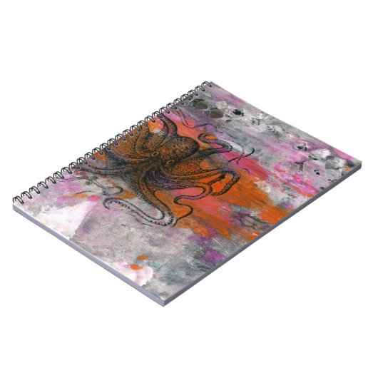 Snaggle die Kraken-Zeitschrift Notizblock (Linke Seite)