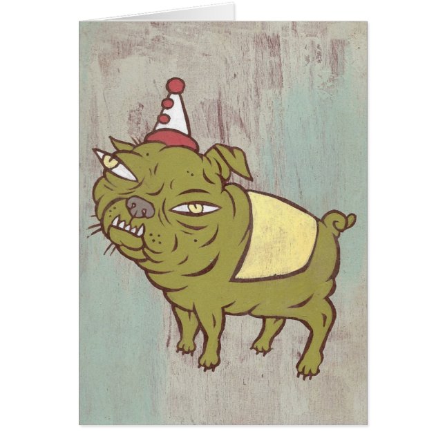 Snaggle Hundekarte (Vorne)