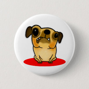 Snaggle Zahn-Mops Button