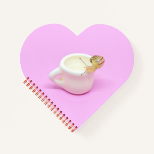 Snail and coffee cup notizblock (Vorderseite)