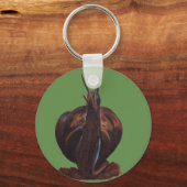 Snail Art Zeichn Schlüsselring Schlüsselanhänger (Vorderseite)
