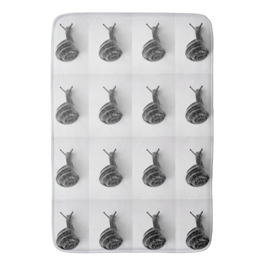 Snail Bath Mat Badematte (Vorderseite Vertikal)
