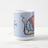 Snail behaviour Christmas 2025 Kaffeetasse (Mittel)