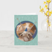 Snail Birthday Card Karte (Gelbe Blume)