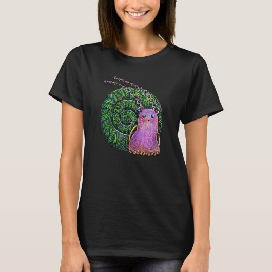 Snail Fairy Snail Snail T-Shirt (Vorderseite)
