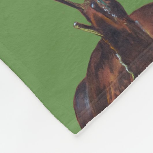 Snail Fleece Blanket (Ecke)
