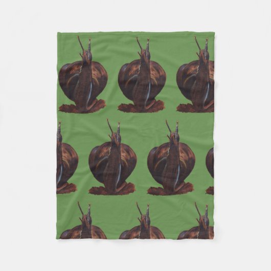 Snail Fleece Blanket (Vorderseite)