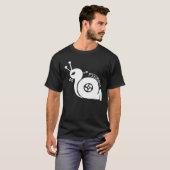 Snail Funny Turbo Boost Racing Pshh T Shirt (Vorne ganz)
