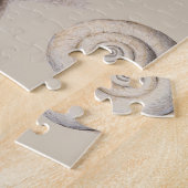 Snail Garden Haustier Gastropod Seven Lug Botanisc Puzzle (Seite)