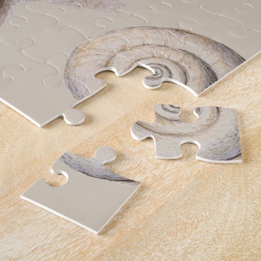 Snail Garden Haustier Gastropod Seven Lug Botanisc Puzzle (Seite)