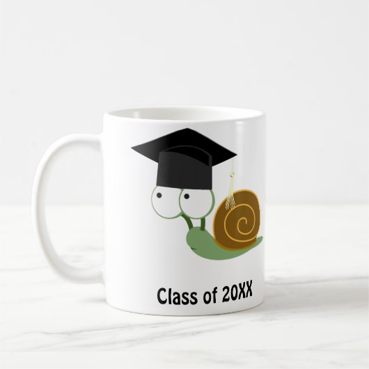 Snail Graduate 20XX Kaffeetasse (Links)