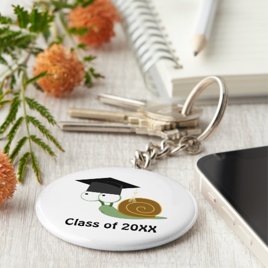 Snail Graduate 20XX Schlüsselanhänger (Seite)