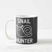 Snail Hunter, Funny, Jokes, Sarcastic Kaffeetasse (Links)