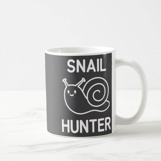 Snail Hunter, Funny, Jokes, Sarcastic Kaffeetasse (Rechts)
