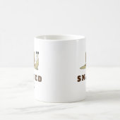 Snail It Snail Niedlich Funny Retro Kaffeetasse (Mittel)