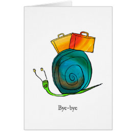 Snail Leaving Card