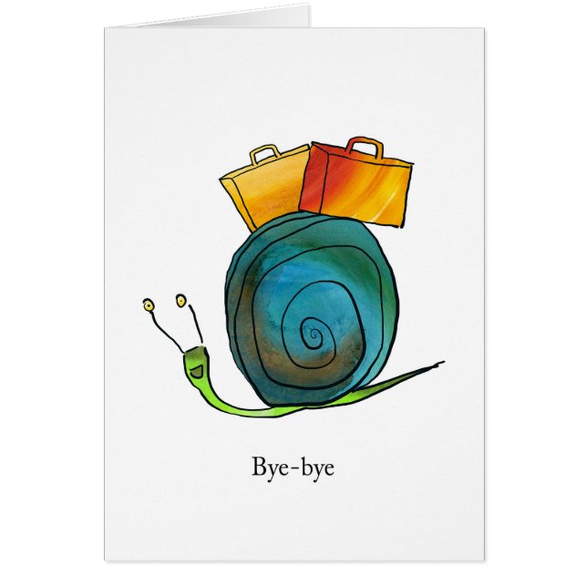 Snail Leaving Card (Vorne)