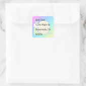 Snail Mail - Aufkleber für den Umschlag (Tasche)