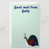 Snail mail briefpapier (Vorne/Hinten)
