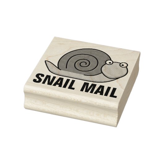 SNAIL MAIL FUNNY RUBBER BRIEFMARKE GUMMISTEMPEL (Stempel)