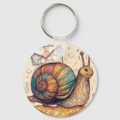 Snail Mail Keychain Schlüsselanhänger (Rückseite)