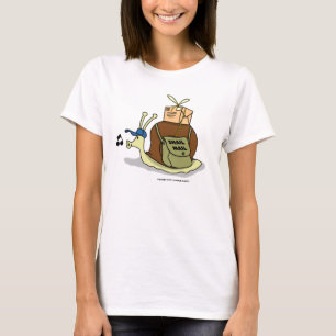 Snail Mail Ladys Baby Doll (Angepasst) T-Shirt