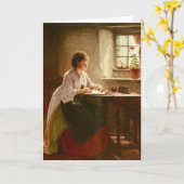 Snail Mail Lament Karte (Gelbe Blume)