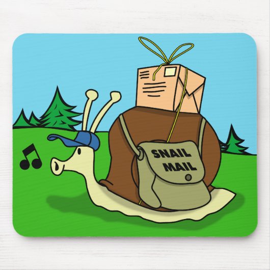 Snail mail Mousepad (Vorne)