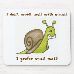 Snail mail Mousepad