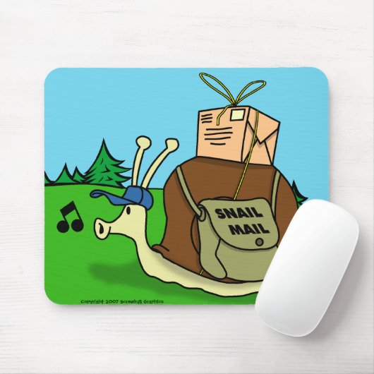 Snail Mail Mousepad (Mit Mouse)
