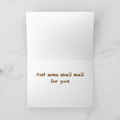 Snail mail Notecards Karte (Innenseite)