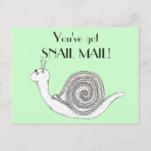Snail mail postkarte (Vorderseite)