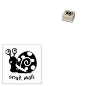 SNAIL MAIL RUBBER BRIEFMARKE GUMMISTEMPEL (Stempel)
