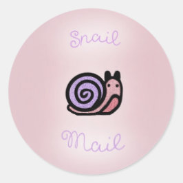 ‘snail mail’ sticker set