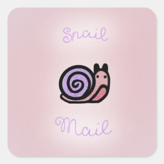 Snail mail stickers (Vorderseite)