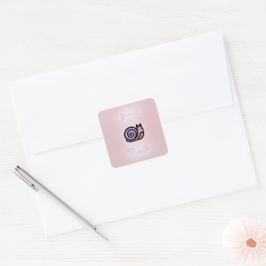 Snail mail stickers  (Umschlag)
