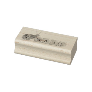 Snail- mailgummi-Briefmarke Gummistempel