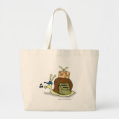 Snail- mailklassiker-Tasche Jumbo Stoffbeutel (Vorne)