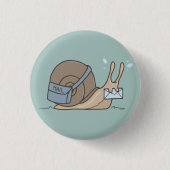 Snail- mailknopf button (Vorderseite)