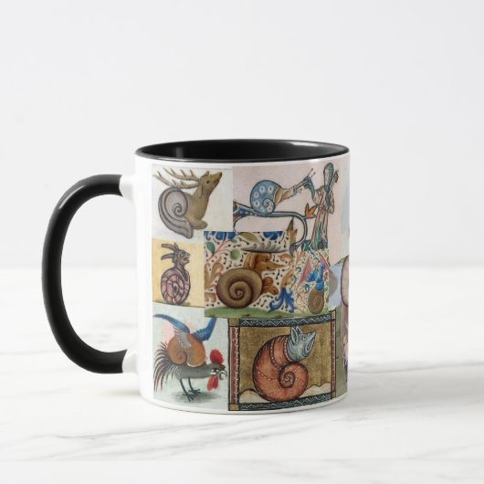 "Snail Marginalia" Classic Coffee Tasse (Links)